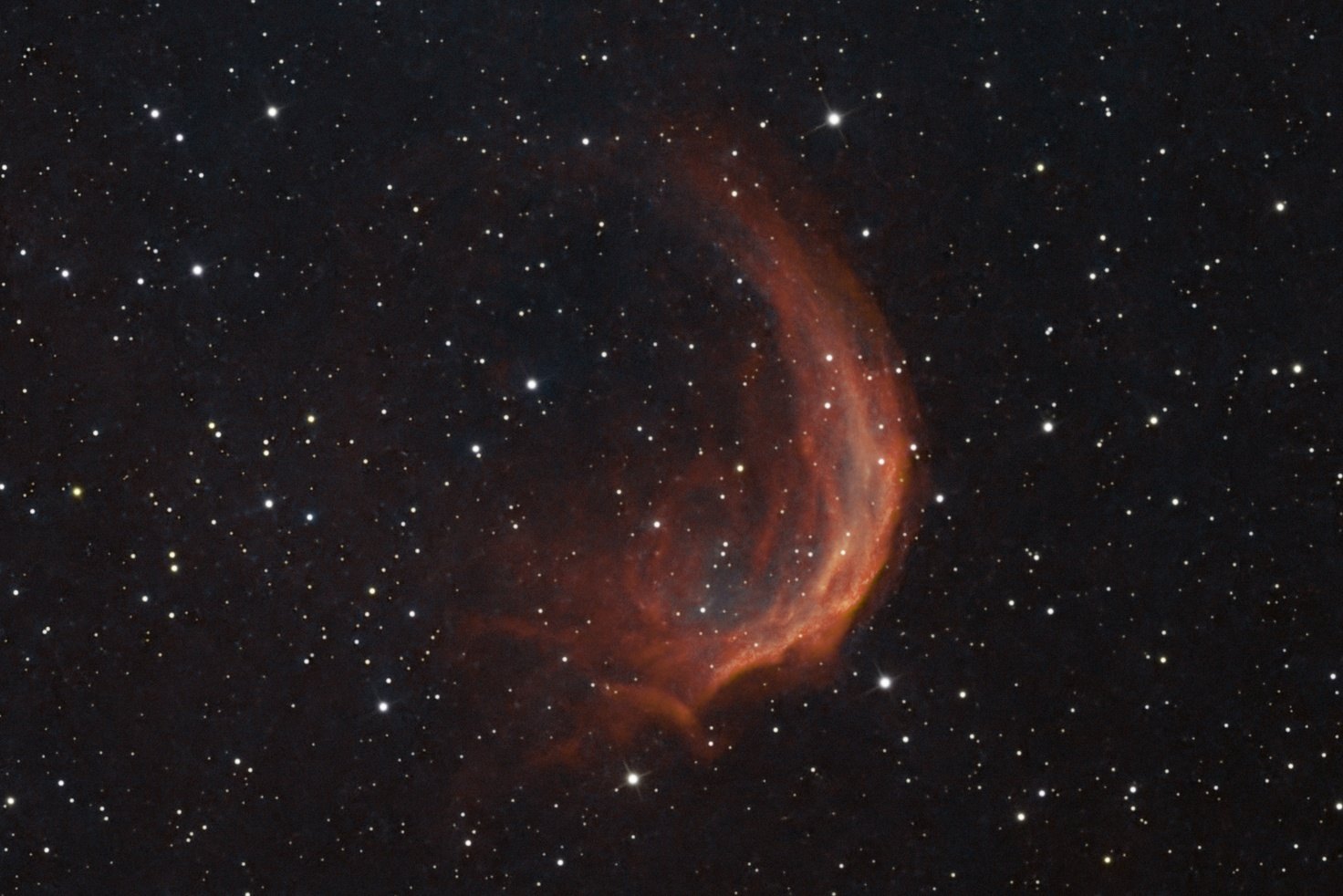 Dolphin Nebula, Sh2-188, processed